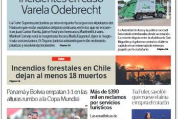Portada del impreso del 19 de enero de 2026