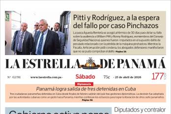 Portada del impreso del 25 de abril de 2026
