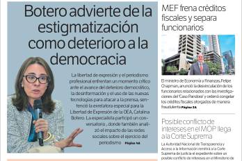 Portada del impreso del 28 de julio de 2026