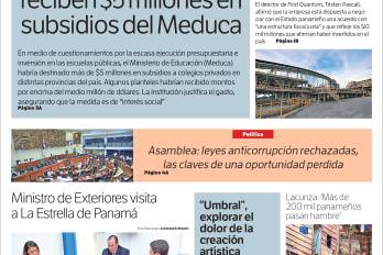 Portada del impreso del 30 de octubre de 2025