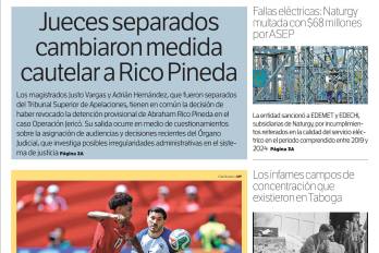 Portada del impreso del 13 de junio de 2026