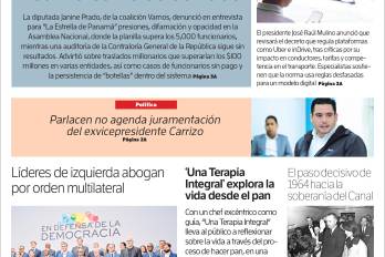 Portada del impreso del 19 de abril de 2026
