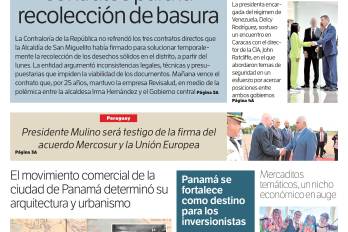 Portada del impreso del 17 de enero de 2026