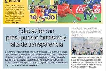 Portada del impreso del 15 de junio de 2026