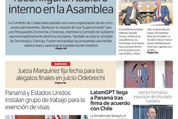 Portada del impreso del 4 de febrero de 2026