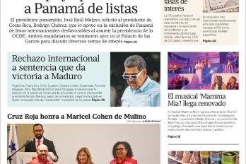 Portada del impreso del 24 de agosto de 2024