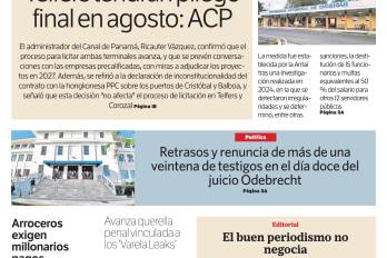 Portada del impreso del 3 de febrero de 2026