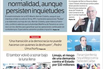 Portada del impreso del 2 de febrero de 2026