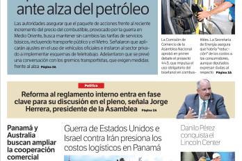 Portada del impreso del 25 de marzo de 2026