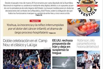 Portada del impreso del 11 de mayo de 2026