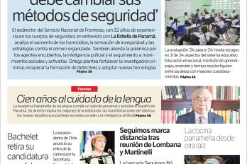 Portada del impreso del 20 de septiembre de 2026