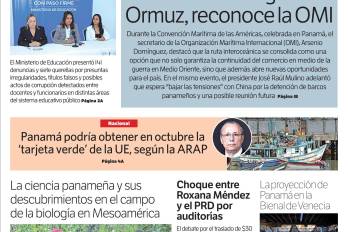 Portada del impreso del 8 de mayo de 2026