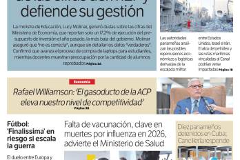 Portada del impreso del 3 de marzo de 2026