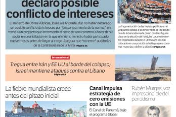Portada del impreso del 10 de junio de 2026