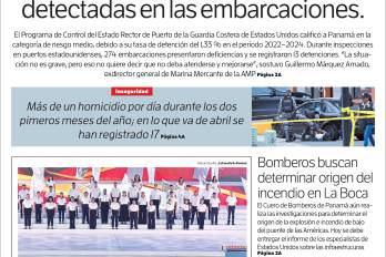 Portada del impreso del 13 de abril de 2026