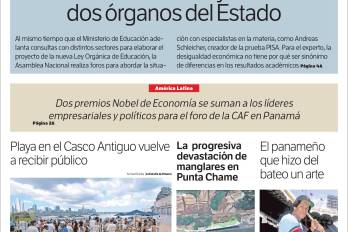 Portada del impreso del 26 de enero de 2026