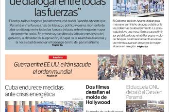 Portada del impreso del 15 de marzo de 2026