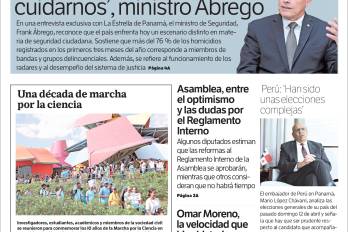 Portada del impreso del 20 de abril de 2026