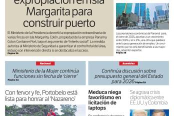 Portada del impreso del 21 de octubre de 2025