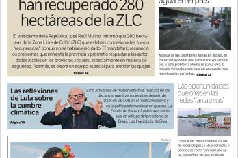 Portada del impreso del 6 de noviembre de 2025