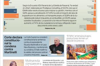 Portada del impreso del 23 de abril de 2026