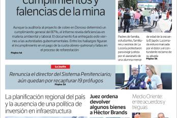 Portada del impreso del 20 de junio de 2026