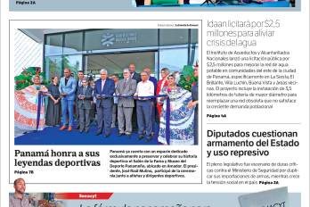 Portada del impreso del 18 de julio de 2025