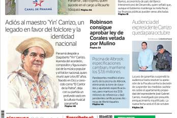 Portada del impreso del 8 de septiembre de 2026