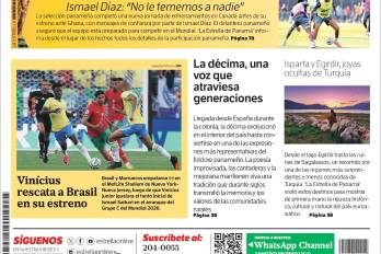 Portada del impreso del 14 de junio de 2026