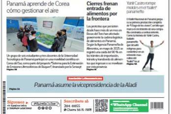 Portada del impreso de 6 de junio de 2025