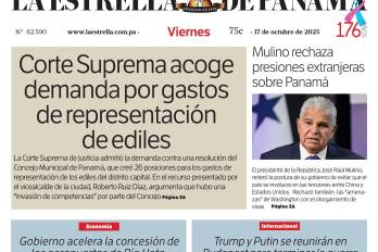 Portada del impreso del 17 de octubre de 2025