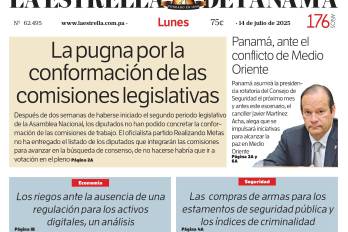 Portada del impreso del 14 de julio de 2025