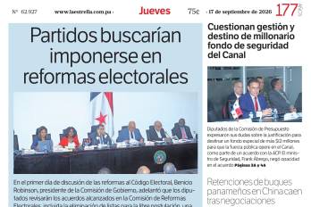Portada del impreso del 17 de septiembre de 2026