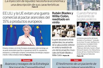 Portada del impreso del 28 de julio de 2025