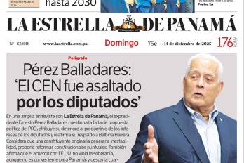 Portada del impreso del 14 de diciembre de 2025