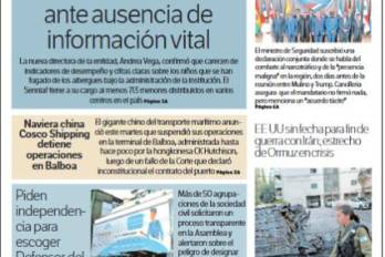 Portada del impreso del 11 de marzo de 2026