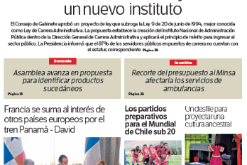Portada del impreso del 17 de septiembre de 2025