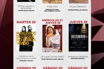 El festival incluirá distintas interpretaciones teatrales hasta el sábado 30 de mayo.