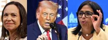 Donald Trump sostuvo conversaciones clave sobre Venezuela con Delcy Rodríguez y María Corina Machado, en medio de un escenario político marcado por la transición y la mediación regional.