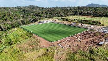 Vista del nuevo Centro de Alto Rendimiento del (CAR) en Burunga
