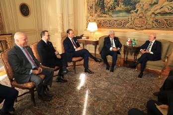 El presidente panameño José Raúl Mulino junto al presidente brasileño Lula Da Silva en la Cumbre de Mercosur