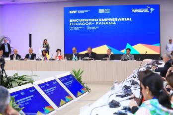 El Encuentro Empresarial Ecuador-Panamá se sostuvo este jueves 29 de enero.