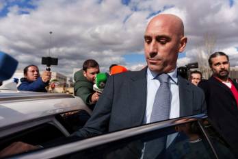 El expresidente de la RFEF, Luis Rubiales