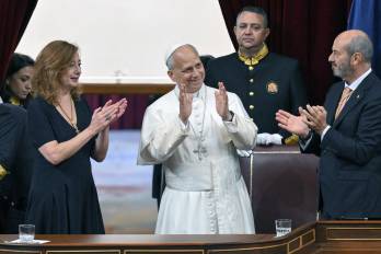 El papa León XIV es el primer pontífice en realizar un discurso como jefe de Estado de El Vaticano en el Congreso español.