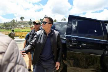 Ataque armado contra la caravana de Daniel Noboa en Cañar deja cinco detenidos por presunto terrorismo