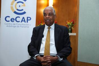 José Javier Rivera, vicepresidente del centro de conciliación y arbitraje de la Cámara de Comercio, Industrias y Agricultura de Panamá