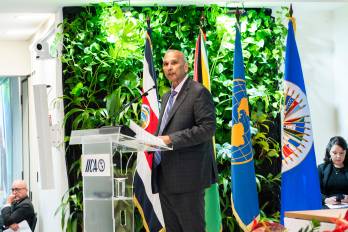 Muhammad Ibrahim, director general del IICA.