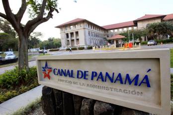En la imagen el edificio de la administración del Canal de Panamá.