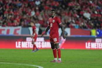 El futbolista de la selección de Panamá, Kadir Barría.