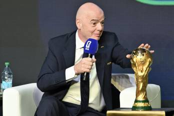 El presidente de la FIFA, Gianni Infantino.